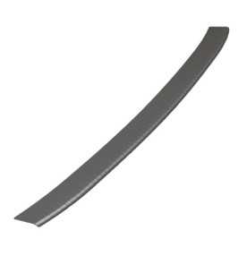 Bumperplaten luxe Aluminium Volkswagen T5 2015-2019 achterdeuren zwart