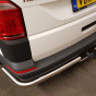 Achterbar Volkswagen T6.1 2019-heden mat geborsteld rondom met trekhaak