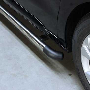 Sidebars RVS Renault Kangoo 2007-2021 kunststof glans gepolijst