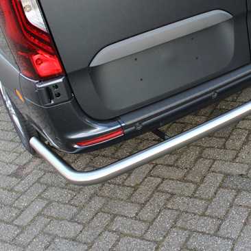 Achterbar Toyota Proace City 2019-heden mat geborsteld rondom